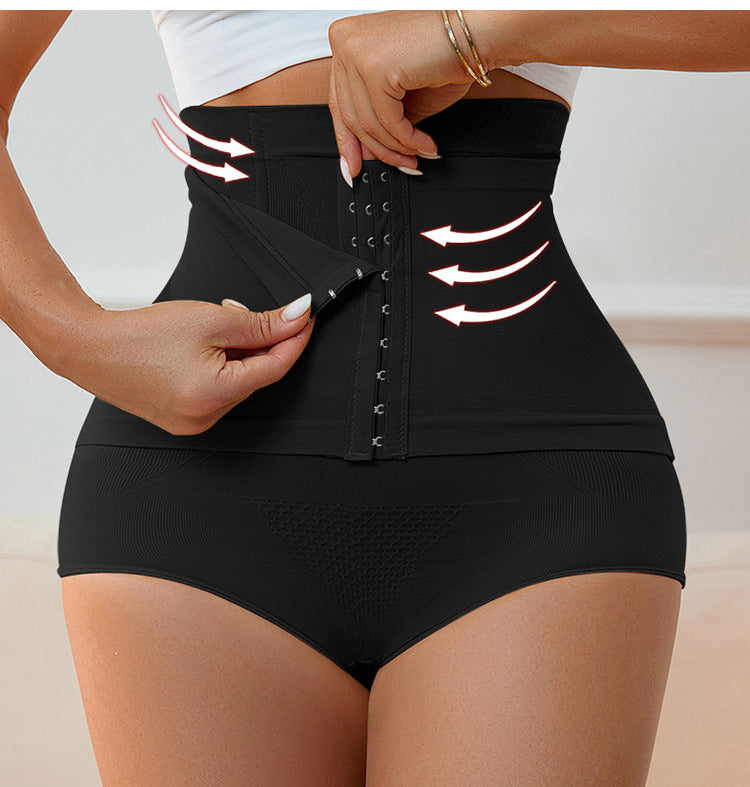 High Waisted Tummy Control Shapewear Panties For Women Postpartum Recovery Waist Trainer Butt Lifter Seamless Body Shaper Underwear